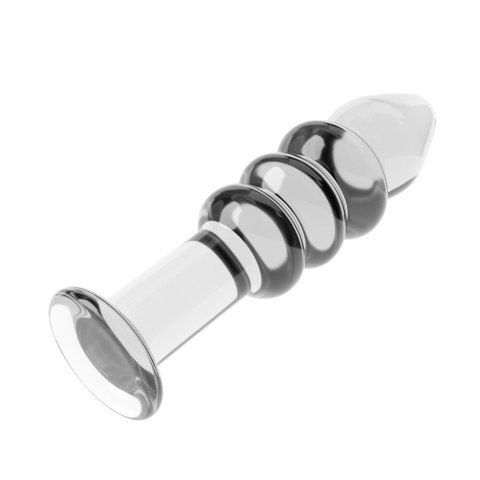 KOREK ANALNY 5.5" GLASS ROMANCE PRZEZROCZYSTY 24-0386 KOREK ANALNY 5.5" GLASS ROMANCE PRZEZROCZYSTY 24-0386