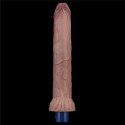 WIBRATOR 11" REAL SOFTEE VIBRATING DILDO 24-0397