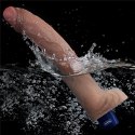 WIBRATOR 11" REAL SOFTEE VIBRATING DILDO 24-0397