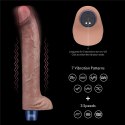 WIBRATOR 11" REAL SOFTEE VIBRATING DILDO 24-0397