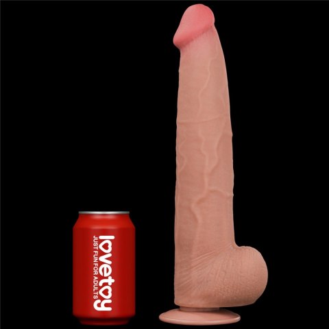 Duże grube dildo XXL King Size jądra przyssawka Duże grube dildo XXL King Size jądra przyssawka