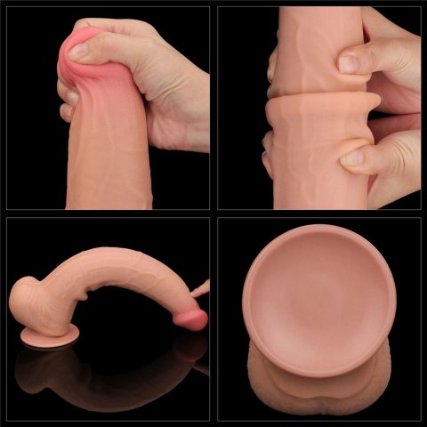 Duże grube dildo XXL King Size jądra przyssawka Duże grube dildo XXL King Size jądra przyssawka