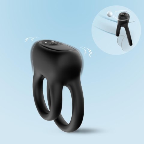 Dualo Black, 9 vibration functions Dualo Black, 9 vibration functions
