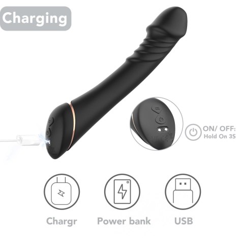 Hancock Black, 9 vibration functions Hancock Black, 9 vibration functions