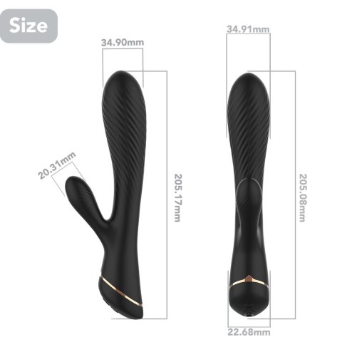 Hare Black, 9 vibration functions Hare Black, 9 vibration functions