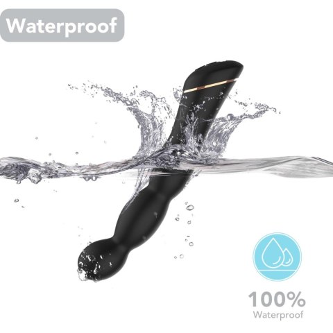 Elegancki wibrator analny Laband Black, 9 vibration functions Elegancki wibrator analny Laband Black, 9 vibration functions