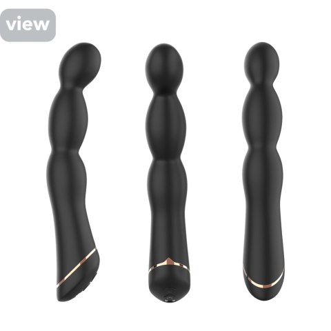 Elegancki wibrator analny Laband Black, 9 vibration functions Elegancki wibrator analny Laband Black, 9 vibration functions