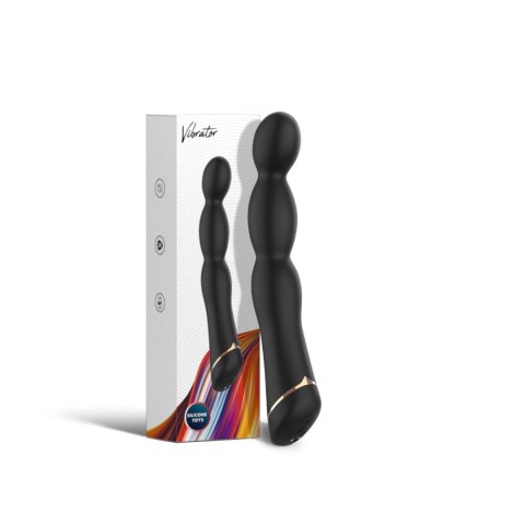Elegancki wibrator analny Laband Black, 9 vibration functions Elegancki wibrator analny Laband Black, 9 vibration functions