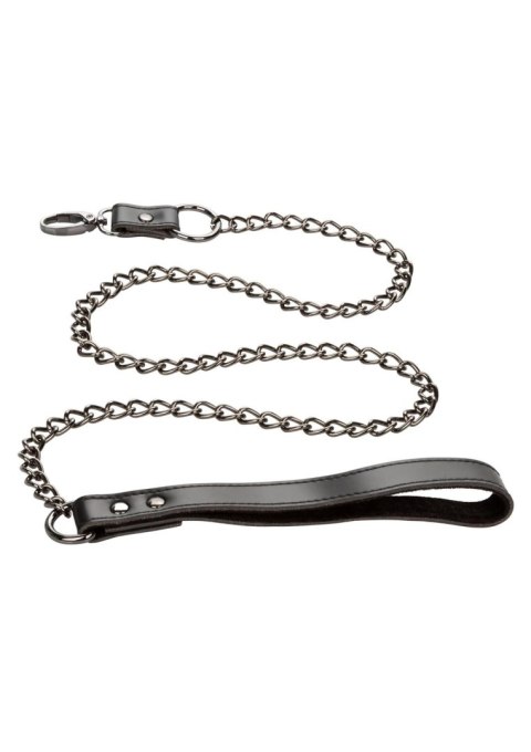 Collar With Chain Leash Black Collar With Chain Leash Black