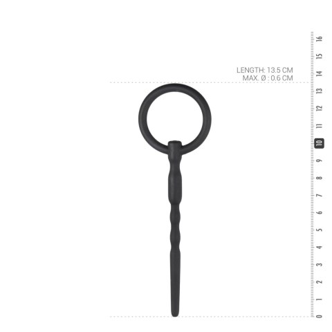 Silicone Penis Plug With Pull Ring Silicone Penis Plug With Pull Ring