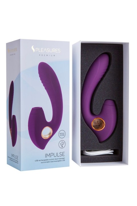 WIBRATOR IMPULSE - PURPLE / GOLD 37-0054