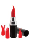 WIBRATOR LIPSTICK VIBRATOR - BLACK/RED 37-0010