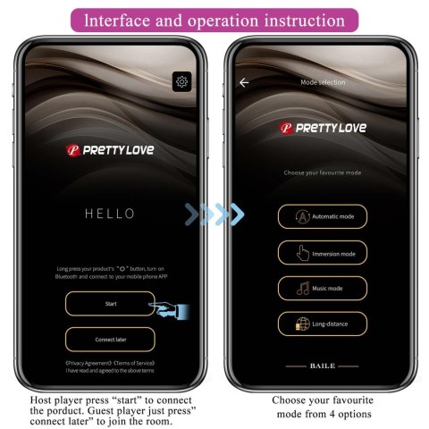 PRETTY LOVE - Catalina, 12 vibration functions Mobile APP Long-distance Control PRETTY LOVE - Catalina, 12 vibration functions Mobile APP Long-distance Control