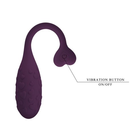 PRETTY LOVE - Fisherman Purple, 12 vibration functions Mobile APP remote control PRETTY LOVE - Fisherman Purple, 12 vibration functions Mobile APP remote control