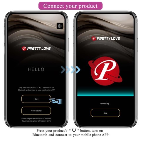 PRETTY LOVE - Fisherman Purple, 12 vibration functions Mobile APP remote control PRETTY LOVE - Fisherman Purple, 12 vibration functions Mobile APP remote control