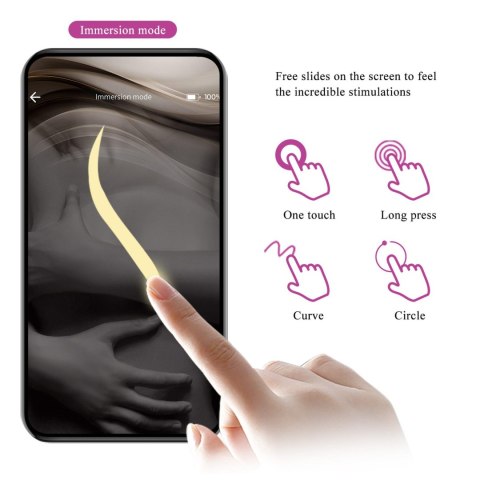 PRETTY LOVE - Fisherman Purple, 12 vibration functions Mobile APP remote control PRETTY LOVE - Fisherman Purple, 12 vibration functions Mobile APP remote control
