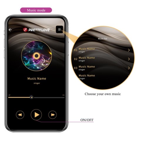 PRETTY LOVE - Jayleen, 12 vibration functions Mobile APP Long-distance Control PRETTY LOVE - Jayleen, 12 vibration functions Mobile APP Long-distance Control