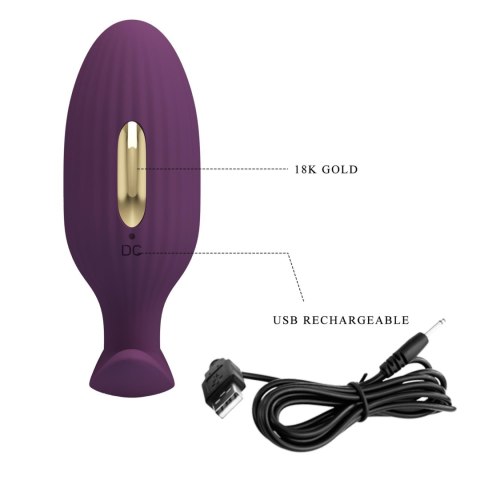 PRETTY LOVE - Jefferson, 12 vibration functions 3 electric shock functions Mobile APP Long-distance Control PRETTY LOVE - Jefferson, 12 vibration functions 3 electric shock functions Mobile APP Long-distance Control