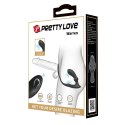 PRETTY LOVE - Warren Black, 12 vibration functions 12 pulse wave settings Wireless remote control