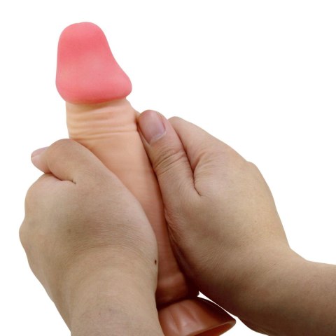 BAILE - Sliding Skin 7,6'' Flesh, Suction base Bendable TPR BAILE - Sliding Skin 7,6'' Flesh, Suction base Bendable TPR