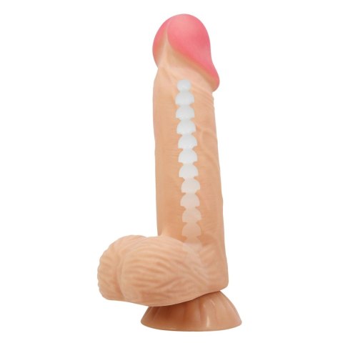 BAILE - Sliding Skin 8,1'' Flesh, Bendable Suction base TPR BAILE - Sliding Skin 8,1'' Flesh, Bendable Suction base TPR