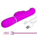 PRETTY LOVE - Coale Twinkled Tenderness Purple, 7 vibration functions 4 rotation functions 4 thrusting settings