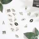 SET of 10 TEMPORARY TATTOOS - CANDY COLLECTION