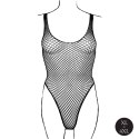 Body with fishnet structure.