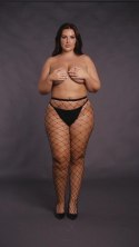 Panty with big fishnet structure.