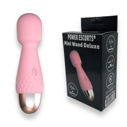 Power Escorts - Mini Wand De Luxe Pink - 11,6 Cm / 4.5 Inch Silicone Wand Massager