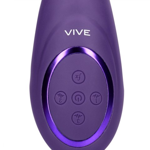 Gen - Rechargeable Triple Action G-Spot Vibrator with Pulse Wave and Vibrating Bristles - Purple Gen - Rechargeable Triple Action G-Spot Vibrator with Pulse Wave and Vibrating Bristles - Purple