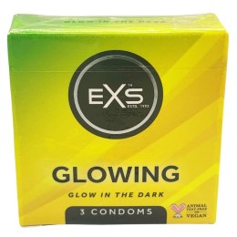 PREZERWATYWY 3 SZT. EXS GLOW 38-0004