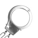 Metal Hand Cuffs - Silver