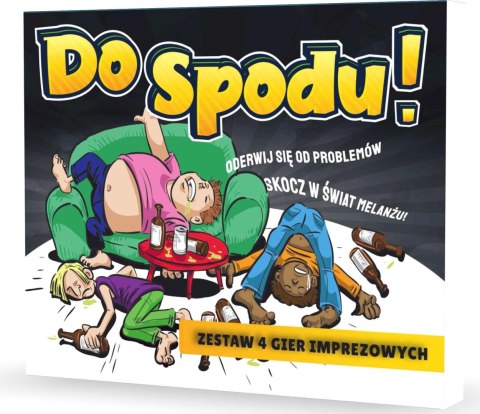 Do spodu! Zestaw 4 gier imprezowych