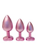 GLEAMING LOVE MATTE PINK PLUG SET