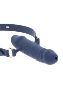 Silicone Breathable Penis Gag Blue