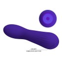 PRETTY LOVE - Faun dark Purple,G-spot vibrator, 12 vibration functions Memory function