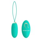 PRETTY LOVE - JENNY Dream chaser 1, Green, Wireless remote control 12 vibration functions