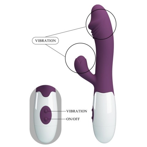 PRETTY LOVE - Snappy dark purple, 30 vibration functions PRETTY LOVE - Snappy dark purple, 30 vibration functions