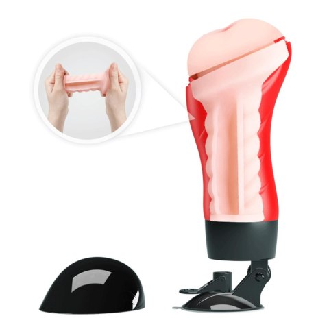 CRAZY BULL - Delia, 12 vibration functions Suction base Sex talk, 2 AAA batteries CRAZY BULL - Delia, 12 vibration functions Suction base Sex talk, 2 AAA batteries