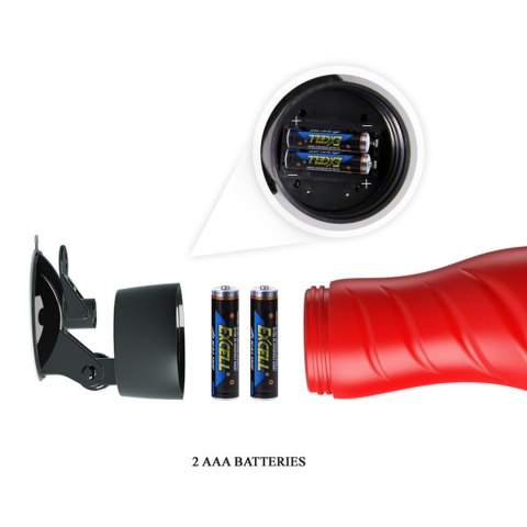CRAZY BULL - Delia, 12 vibration functions Suction base Sex talk, 2 AAA batteries CRAZY BULL - Delia, 12 vibration functions Suction base Sex talk, 2 AAA batteries