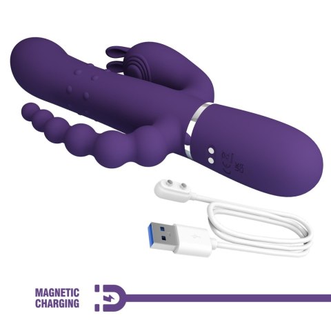 PRETTY LOVE - Cammy Dark Purple, Twinkled Tenderness, 7 thumping functions 7 vibration functions 4 rolling functions PRETTY LOVE - Cammy Dark Purple, Twinkled Tenderness, 7 thumping functions 7 vibration functions 4 rolling functions