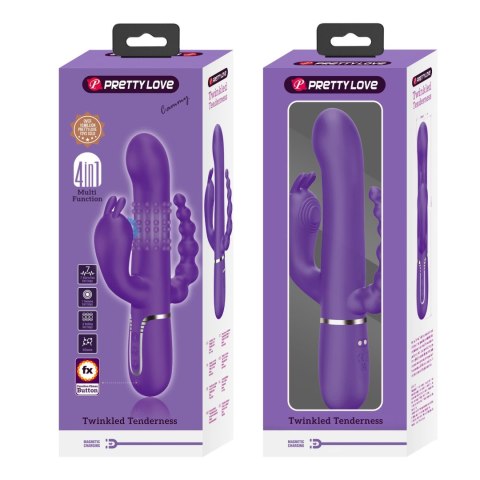 PRETTY LOVE - Cammy Dark Purple, Twinkled Tenderness, 7 thumping functions 7 vibration functions 4 rolling functions PRETTY LOVE - Cammy Dark Purple, Twinkled Tenderness, 7 thumping functions 7 vibration functions 4 rolling functions