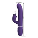 PRETTY LOVE - Gigi dark purple, 7 thumping functions 7 licking modes