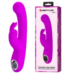 PRETTY LOVE - Lamar Purple, 10 vibration functions 9 speed levels