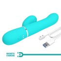 PRETTY LOVE - Mariana light blue, 7 vibration functions, 7 thrusting settings, 4 rolling functions, 4 nodding functions