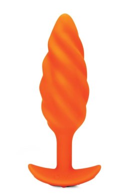 B-VIBE SWIRL TEXTURE PLUG ORANGE