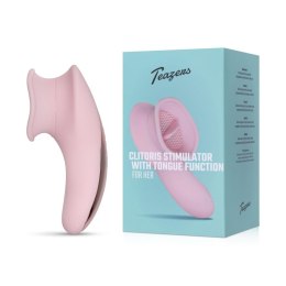 Clitoral Stimulator With Thong - Pink