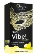 Dual Vibe! Kissable Liquid Vibrating Lemon Gin And Tonic