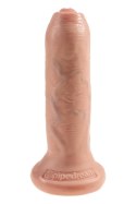 KING COCK 6 INCH UNCUT LIGHT